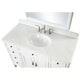 preview thumbnail 5 of 5, 46.5" Benton Collection Daleville Antique White Shabby Chic Vanity