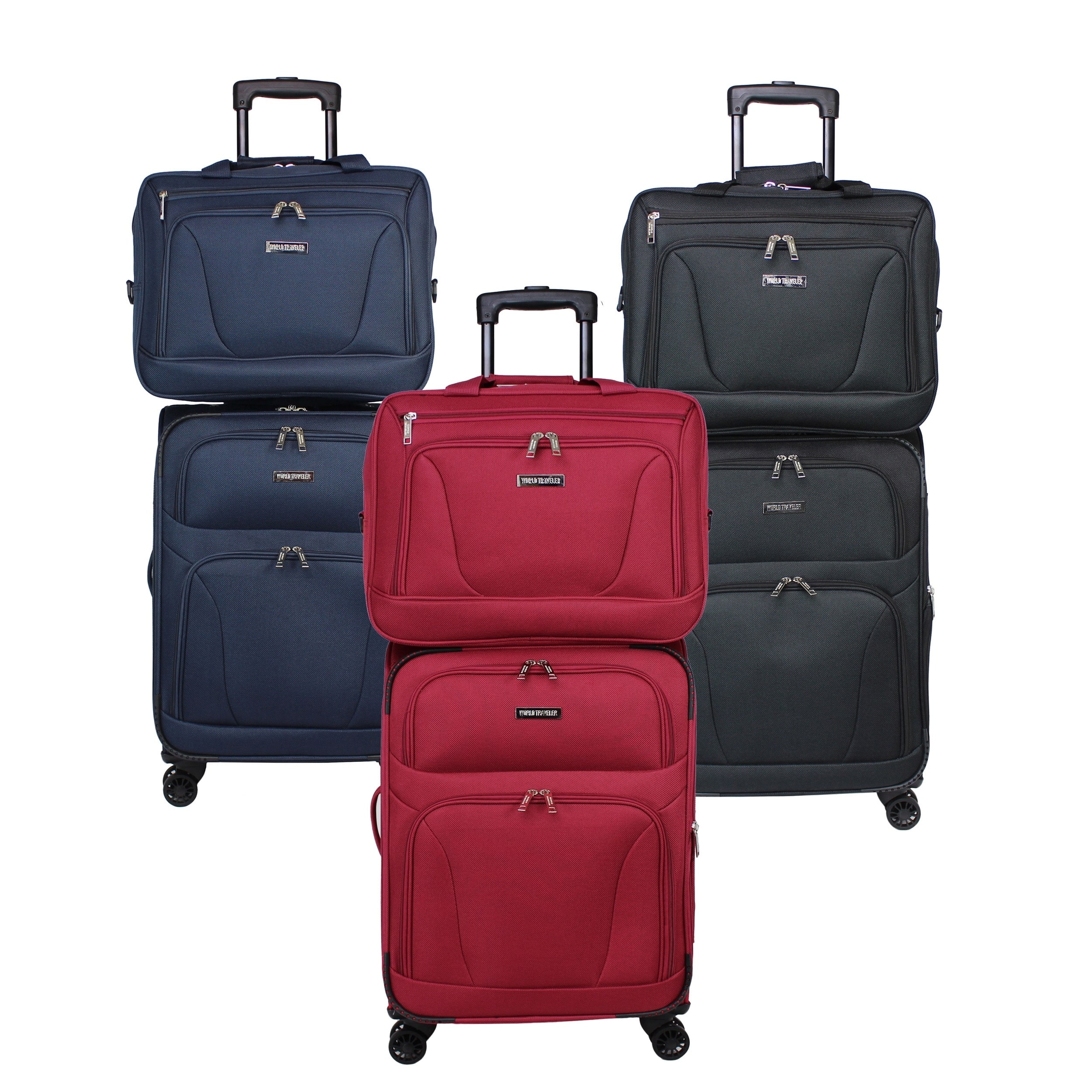 two piece carry on luggage set