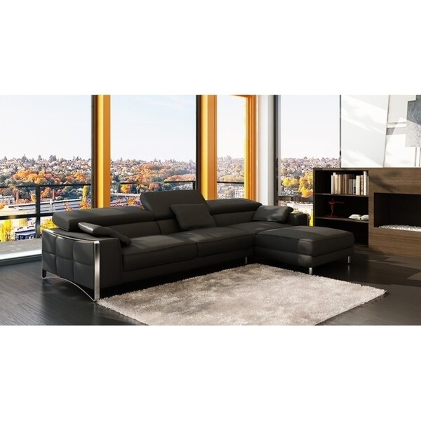 Soho Leather Sectional Free Shipping Today 22324735