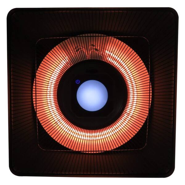 Shop Outsunny 1500w Ceiling Mounted Square Outdoor Electric Patio