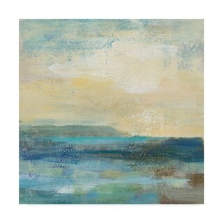 Silvia Vassileva 'sunset Beach I' Canvas Art - Green - Bed Bath 