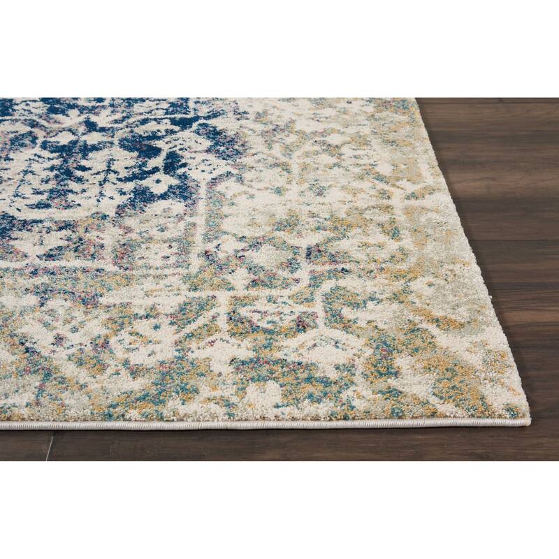 Nourison Fusion Traditional Distressed Area Rug