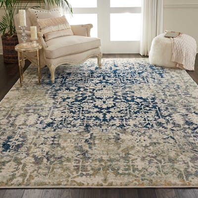 Nourison Fusion Traditional Distressed Area Rug