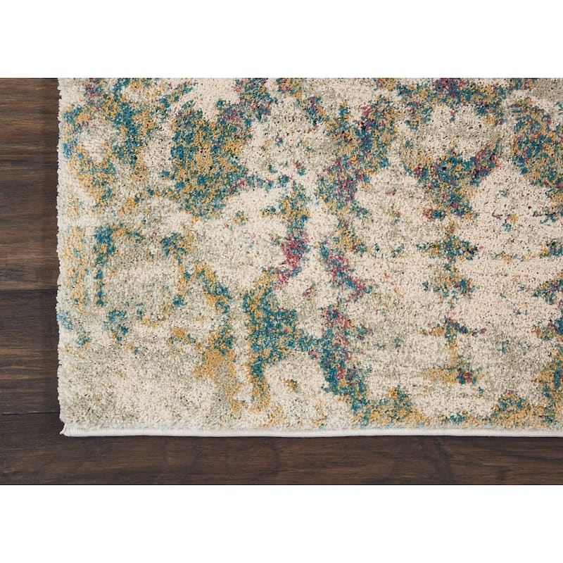 Nourison Fusion Traditional Distressed Area Rug