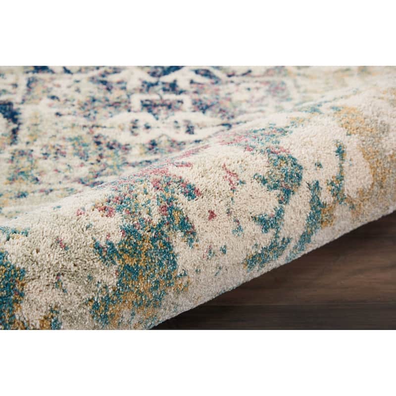 Nourison Fusion Traditional Distressed Area Rug