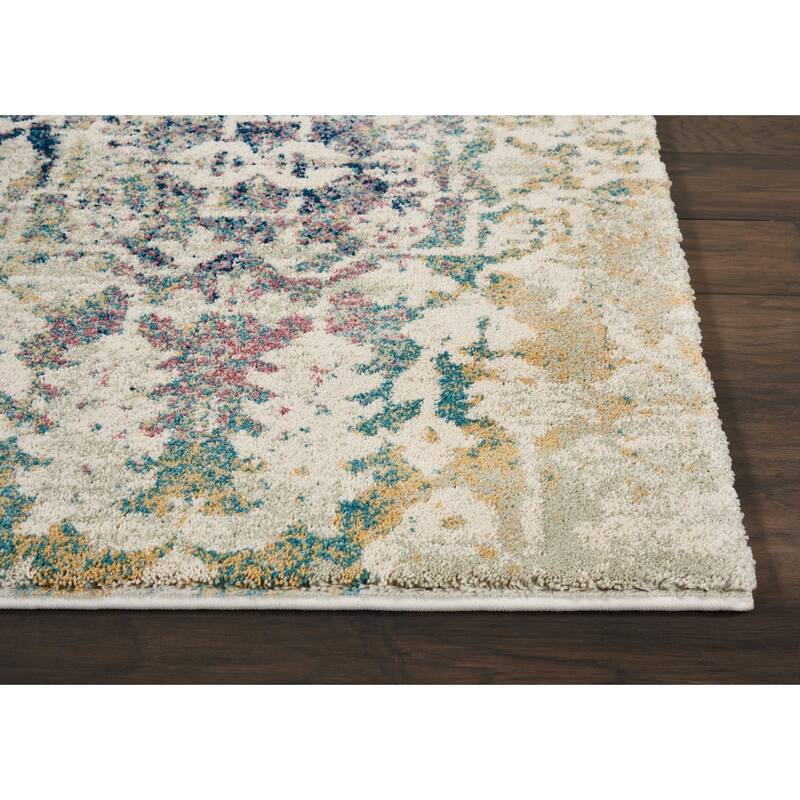 Nourison Fusion Traditional Distressed Area Rug