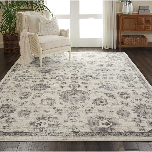 slide 2 of 26, Nourison Fusion Vintage Floral Area Rug