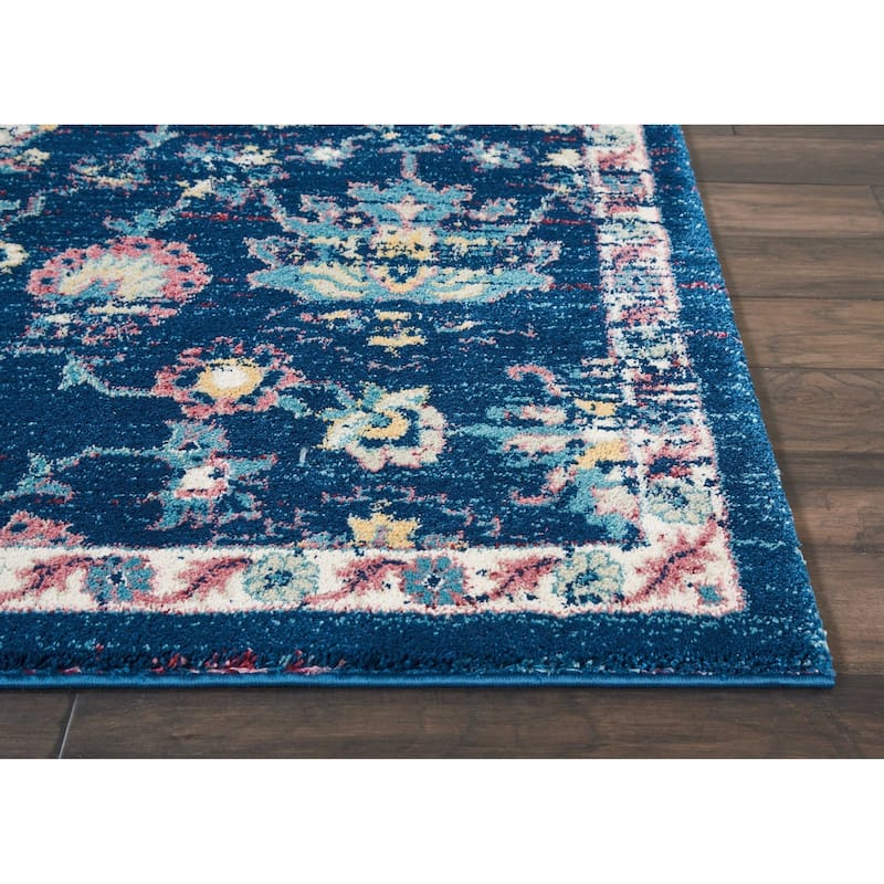 Nourison Fusion Vintage Floral Area Rug
