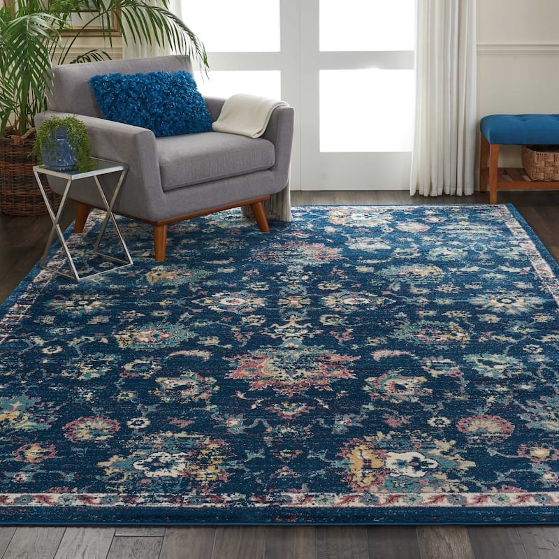 Nourison Fusion Vintage Floral Area Rug