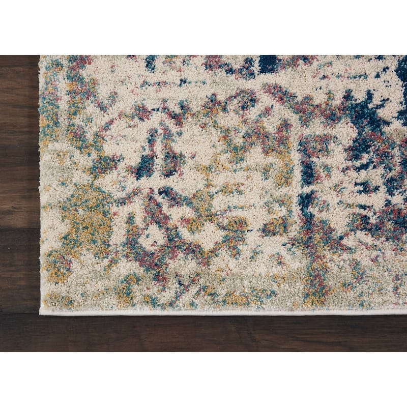 Nourison Fusion Traditional Distressed Area Rug