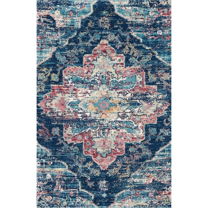 Nourison Fusion Vintage Floral Area Rug