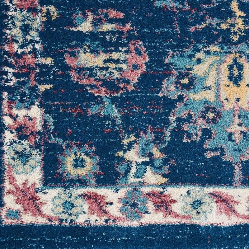 Nourison Fusion Vintage Floral Area Rug