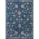 preview thumbnail 17 of 24, Nourison Fusion Vintage Floral Area Rug 9'6" x 13' - Navy/Pink - Runner/Rectangle