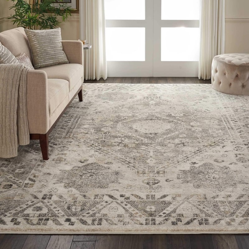 Nourison Fusion Vintage Distressed Area Rug