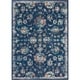 preview thumbnail 25 of 24, Nourison Fusion Vintage Floral Area Rug 5'3" x 7'3" - Navy/Pink - Runner/Rectangle