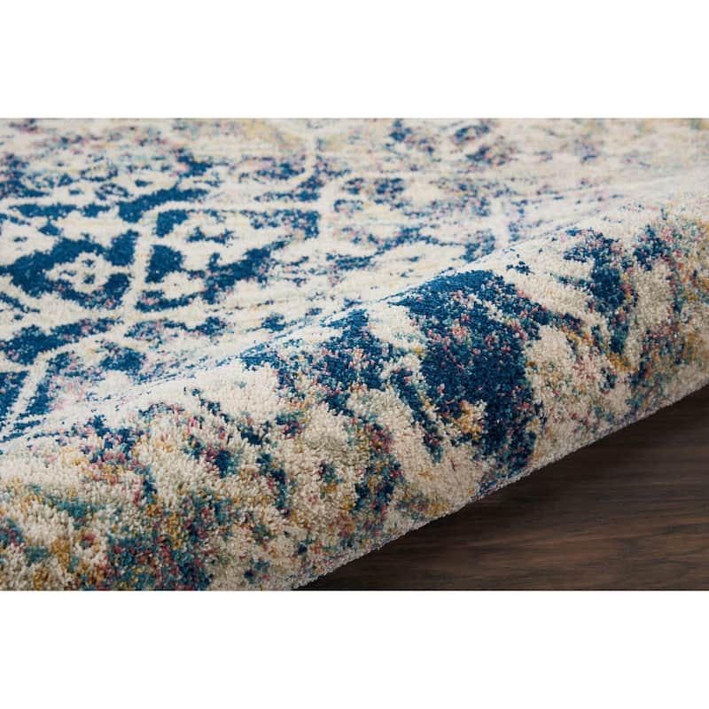 Nourison Fusion Traditional Distressed Area Rug