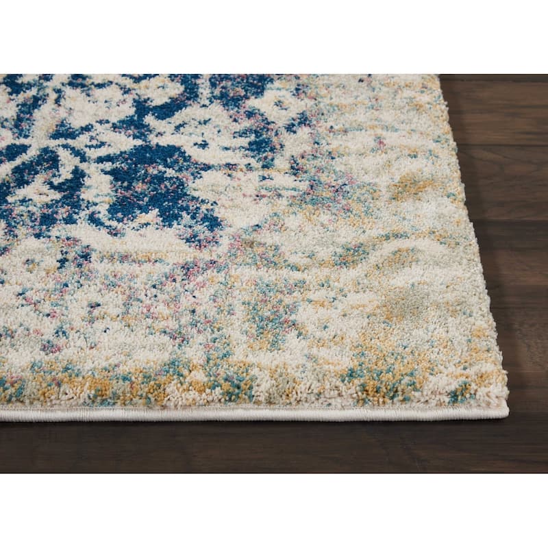 Nourison Fusion Traditional Distressed Area Rug