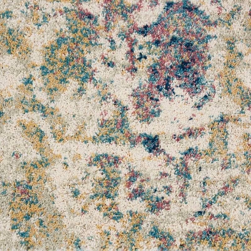 Nourison Fusion Traditional Distressed Area Rug