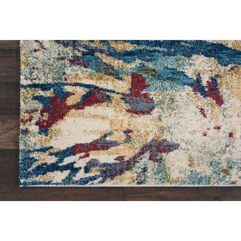 Nourison Fusion Abstract Area Rug
