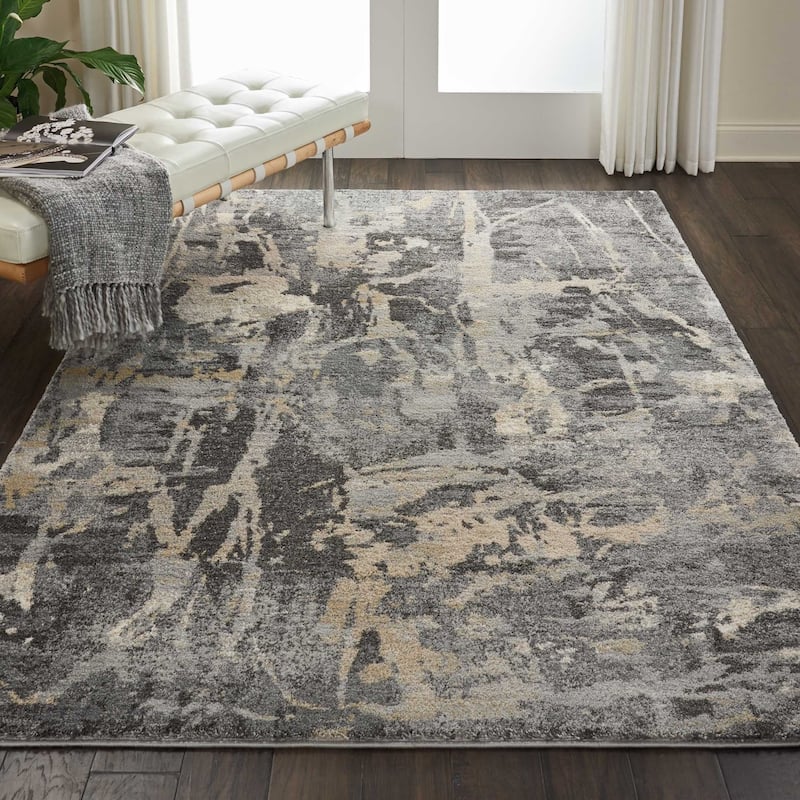 Nourison Fusion Abstract Area Rug