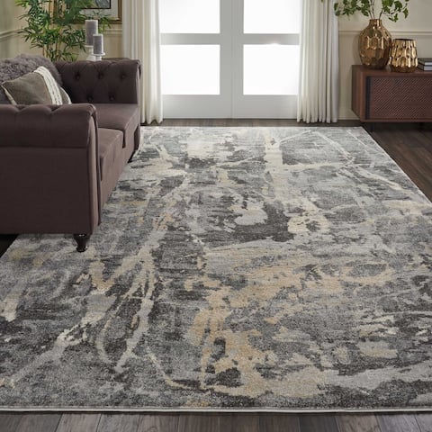Nourison Fusion Abstract Area Rug