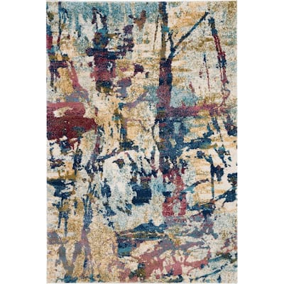 Nourison Fusion Abstract Area Rug