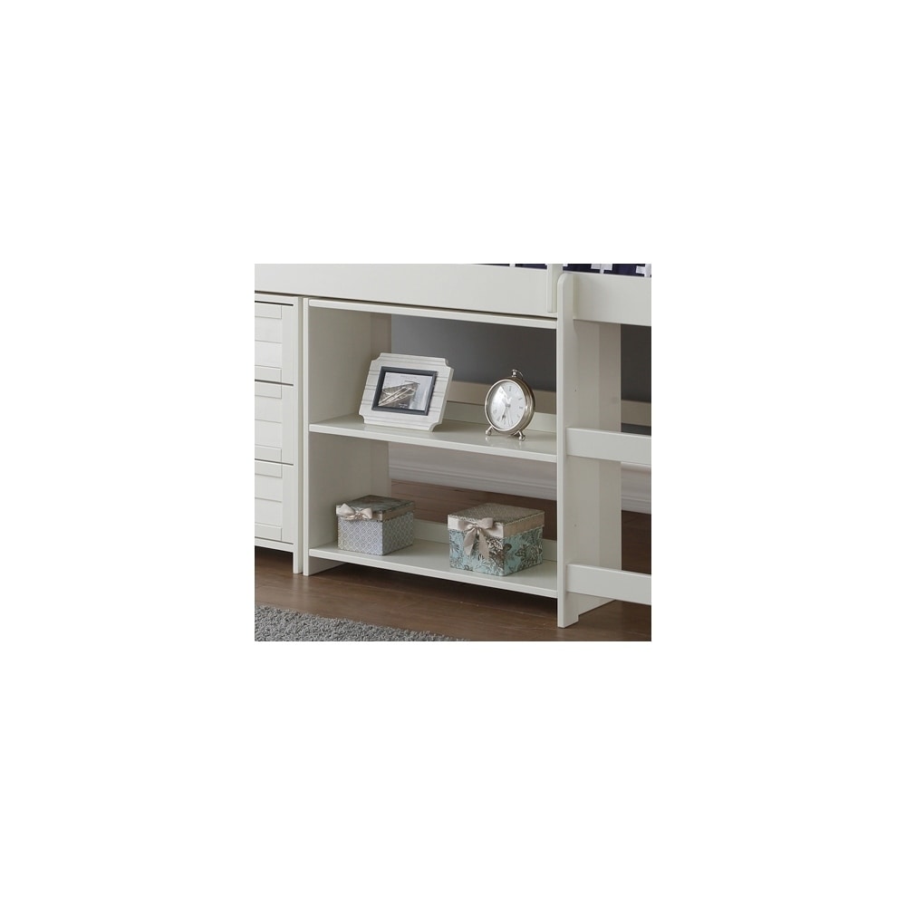 Shop Donco Kids Louver Small Bookcase In White On Sale Free