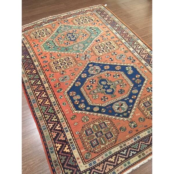 Antique Soumak Rug Circa 1920 4 10 X 6 On Antique Soumak Rug Circa 1920 4