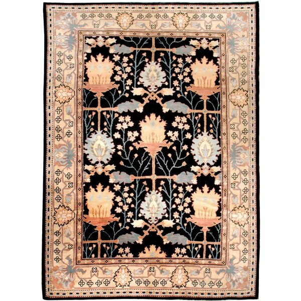Wool Arts And Crafts Rug 9 X 12 5 Free Shipping Today Wool Arts And Crafts Rug 9 X27