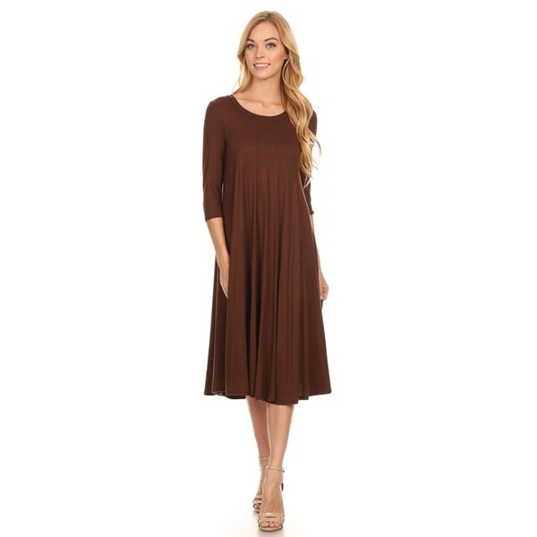 midi knit dress