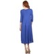 preview thumbnail 4 of 46, Women's Solid A-Line Paneled Detail Midi Jersey Knit Dress
