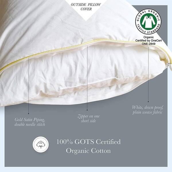 Shop Down Pillow In A Pillow With Shredded Memory Foam Inner 20 X