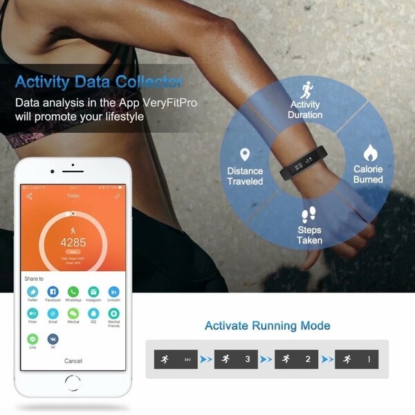 mpow fitness tracker app