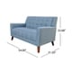 preview thumbnail 10 of 18, Candace Fabric Arm Chair and Loveseat Set by Christopher Knight Home
