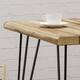 Maverick Indoor Industrial Acacia Wood Dining Table by Christopher Knight Home - Teak