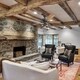 preview thumbnail 7 of 5, Prominence Home Lincoln Woods Farmhouse 52" Aged Bronze LED Ceiling Fan, Cage Industrial 3-Light