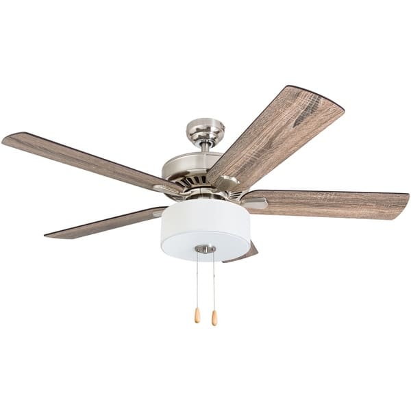 Prominence Home Canyon Lakes Farmhouse 52 Brushed Nickel Led Prominence Home Canyon Lakes