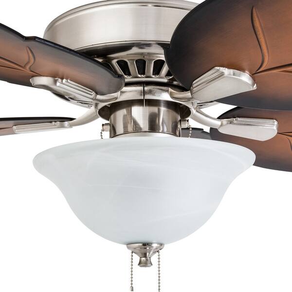 Shop Prominence Home Bradenton Tropical 52 Brushed Nickel Led