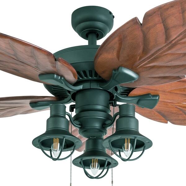 Prominence Home Deer Mountain Tropical 52 Aged Bronze Led Aged Bronze Led