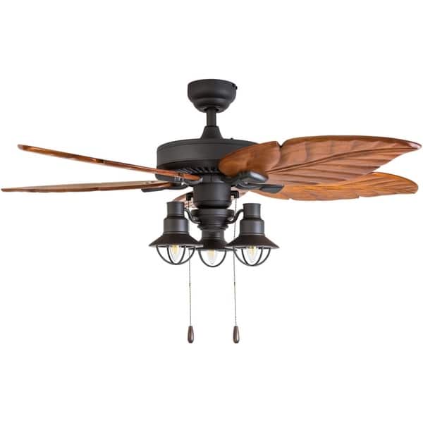 Shop Prominence Home Deer Mountain Tropical 52 Aged Bronze Led