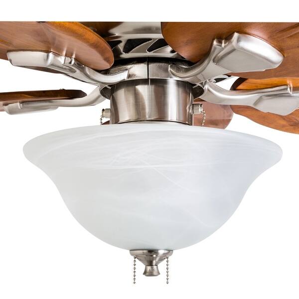 Shop Prominence Home Rosemary Tropical 52 Brushed Nickel Led
