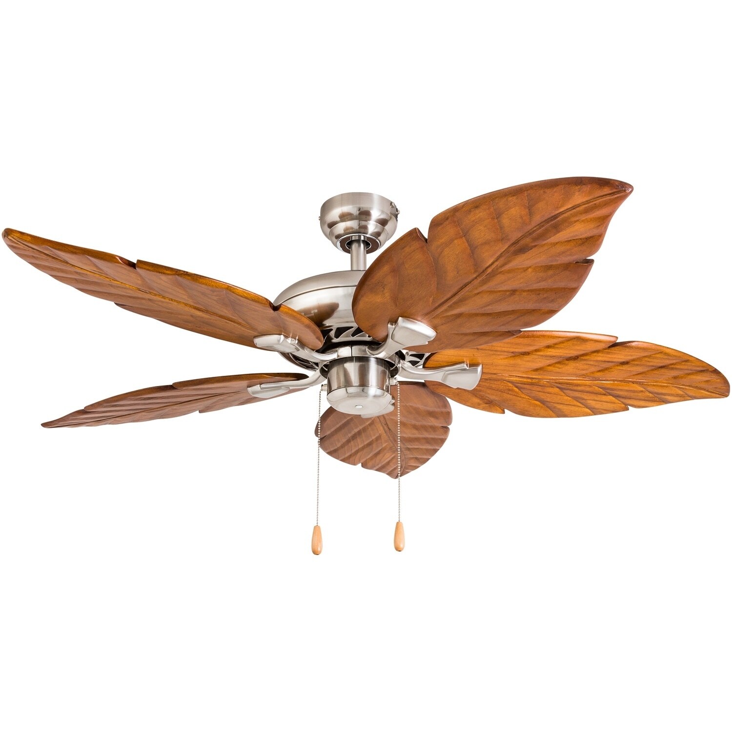 Shop Prominence Home Rosemary Tropical 52 Brushed Nickel Led