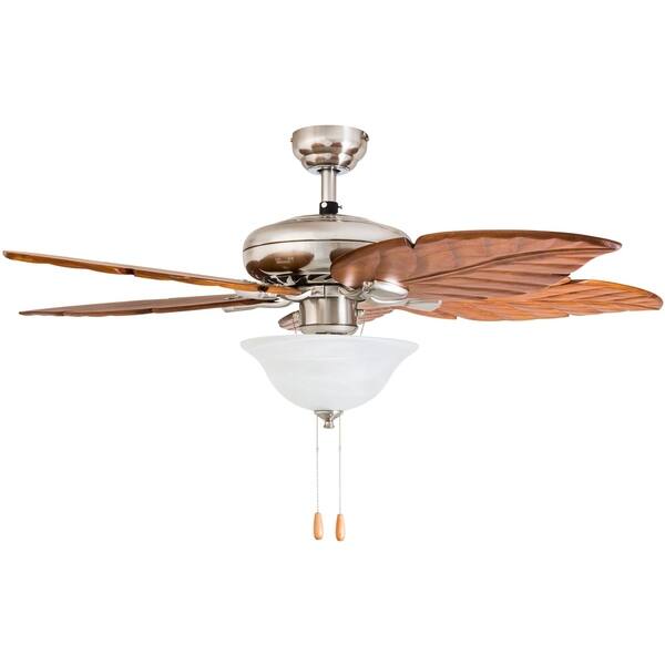 Shop Prominence Home Rosemary Tropical 52 Brushed Nickel Led