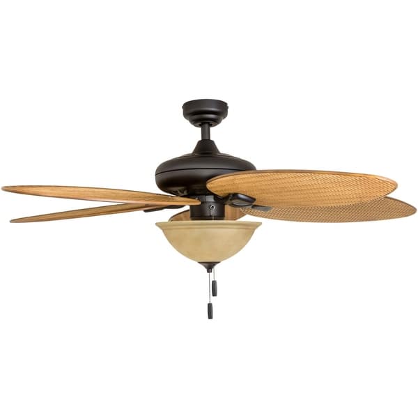 Shop Honeywell Palm Valley 52 Bronze Tropical Led Ceiling