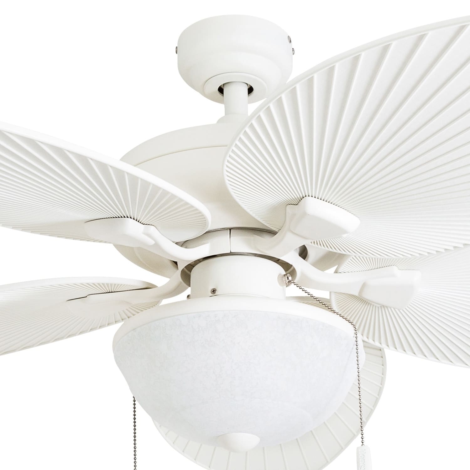 Honeywell Inland Breeze 52 White Outdoor Led Ceiling Fan With Honeywell Inland Breeze 52 White Outdoor Led Ceiling Fan With Light Plastic Wicker Blades Free Shipping Today 22344595