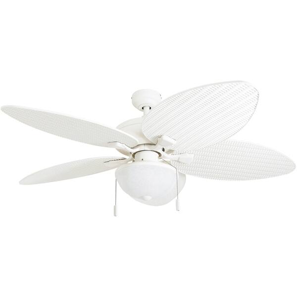Shop Honeywell Inland Breeze White Outdoor Led Ceiling Fan With