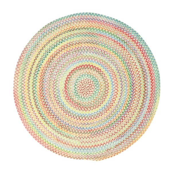 Farrow Lily Braided Round Area Rug - 3'