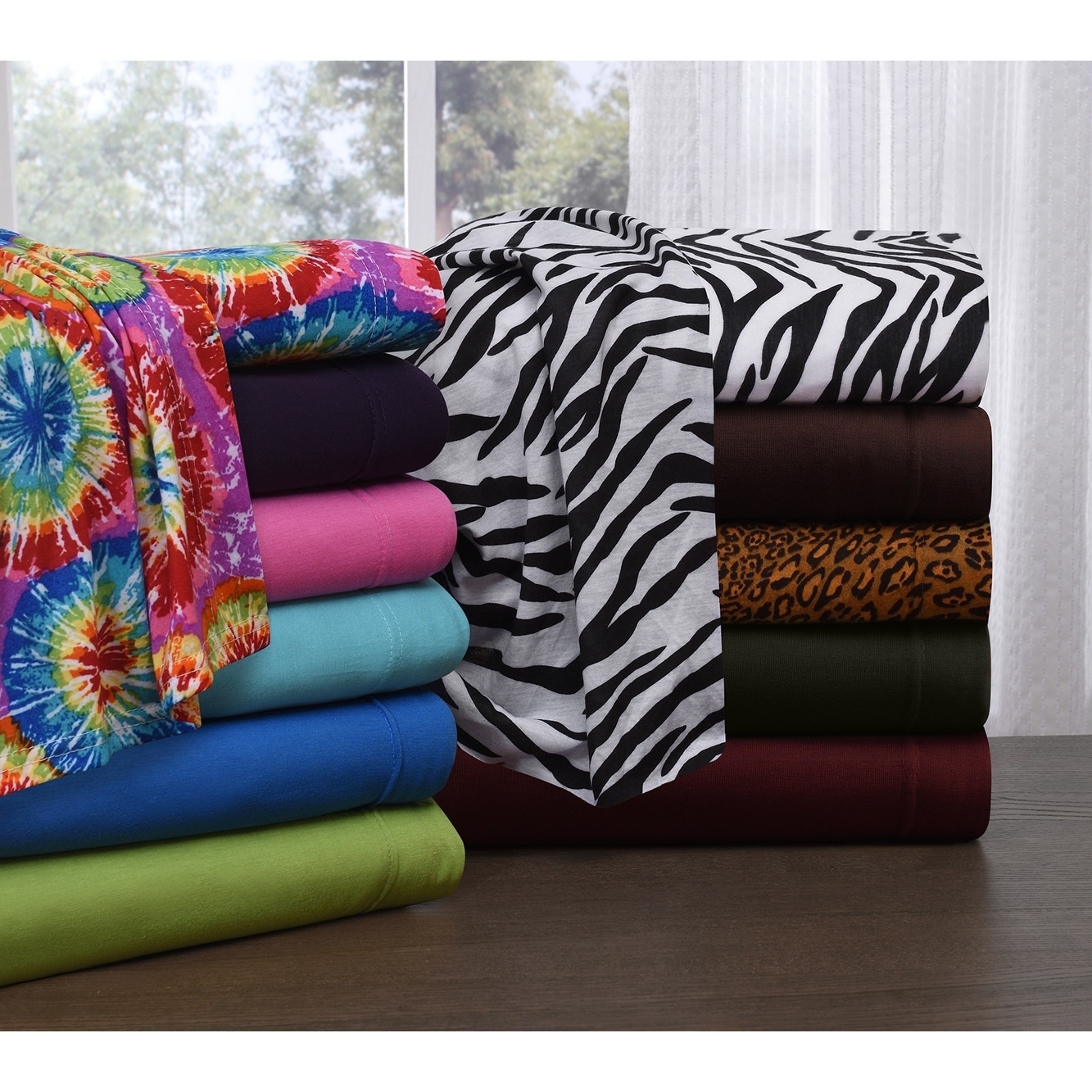 Knit Jersey Queen Size Bed Sheet Set | eBay