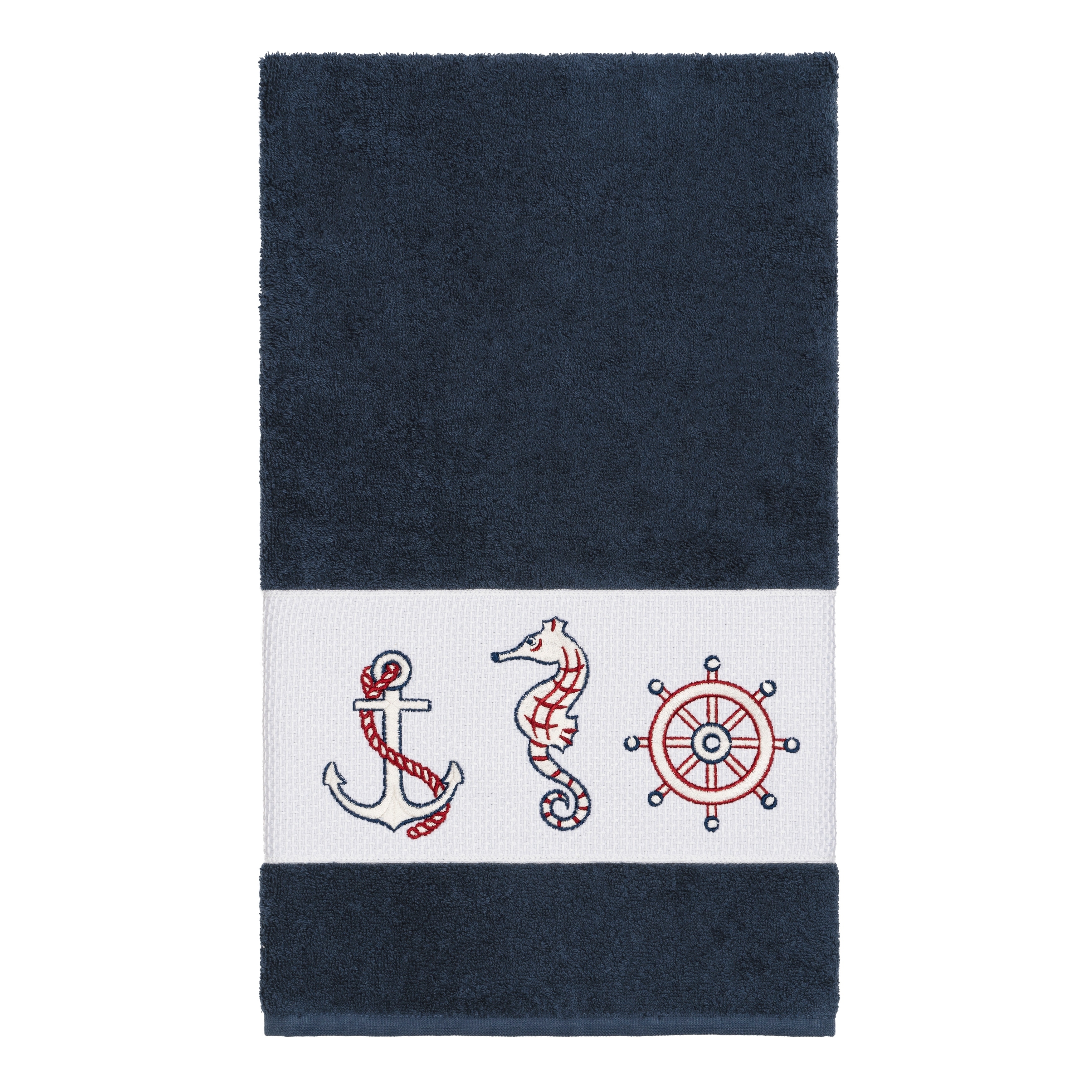 Classic Anchors Embroidered Quick-Dry Towel Sets