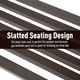 preview thumbnail 5 of 7, Outsunny 50" Cast Iron Vintage Bird Pattern Garden Patio Bench